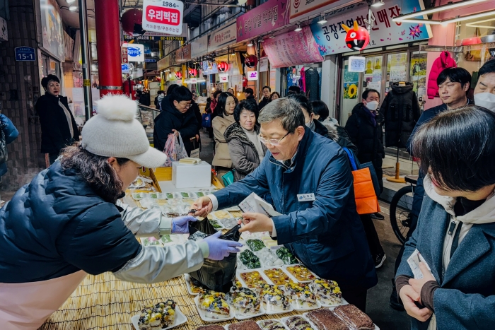 설맞이 전통시장 방문