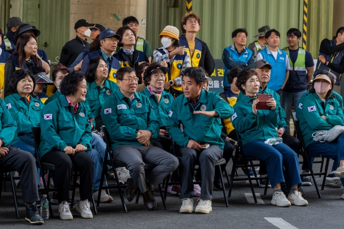 ‘2025년 극한 강우 대비 육갑문 개폐 훈련’