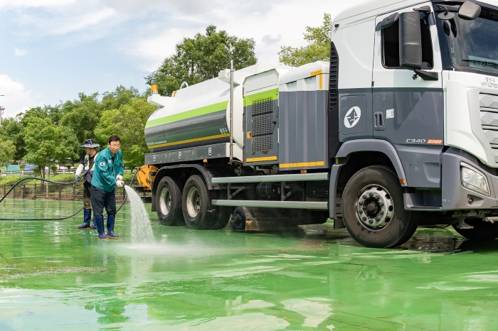 중랑천 체육공원 ‘집중호우 피해 복구’