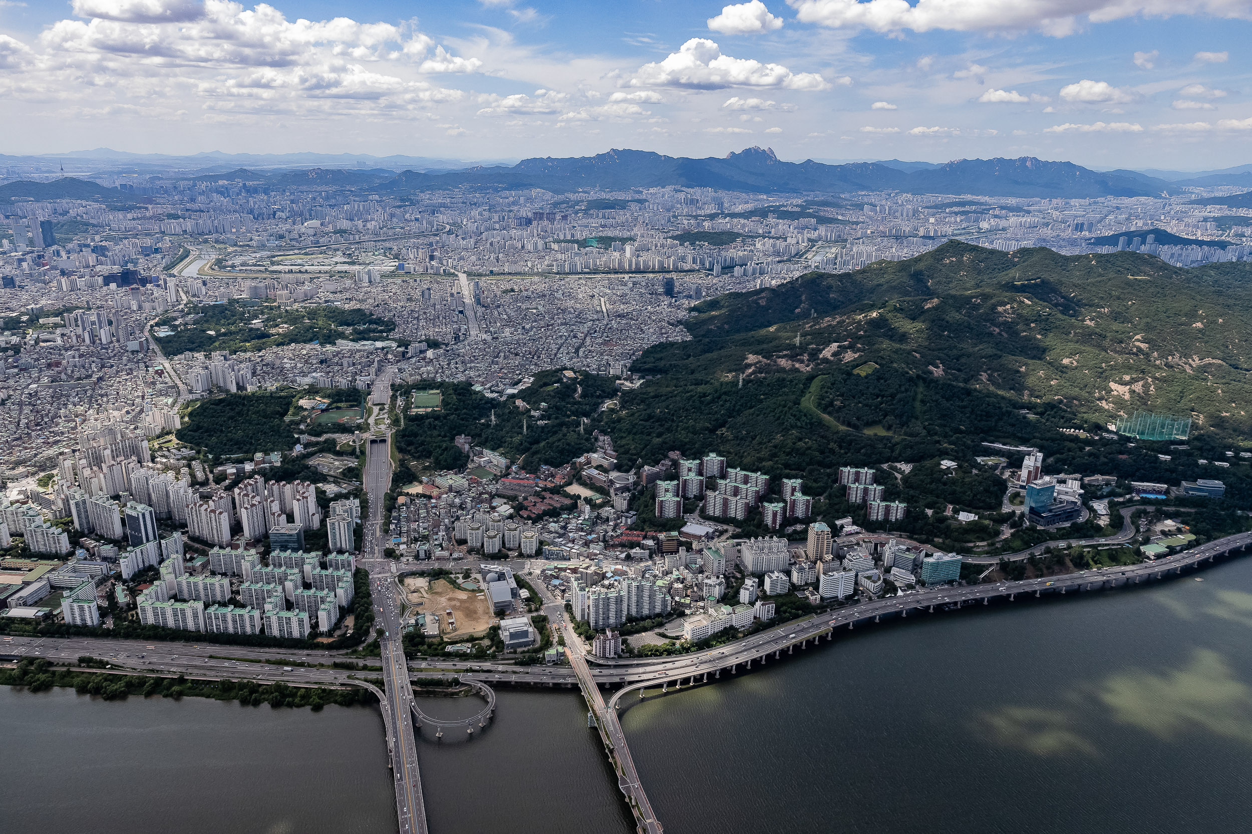 20210810-하늘에서 본 광진구-광장동