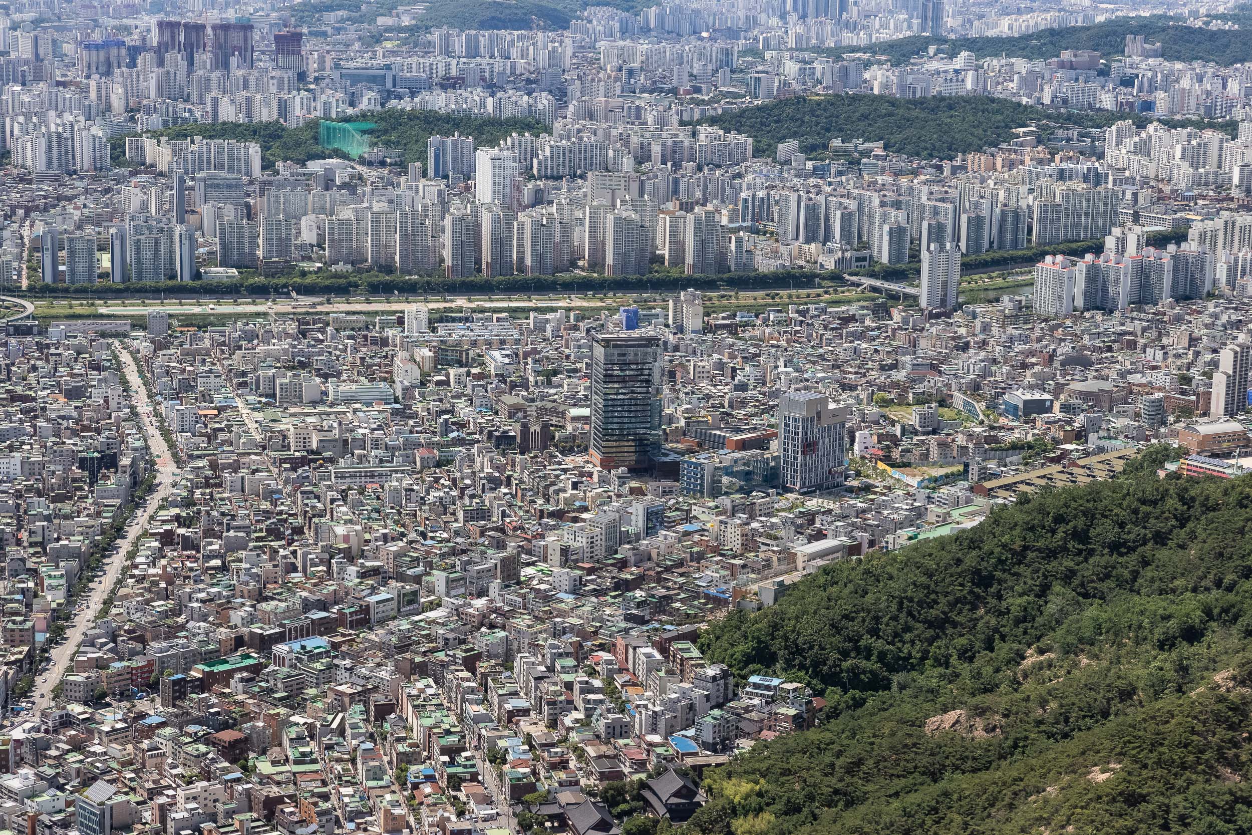 20210810-하늘에서 본 광진구-중곡3동