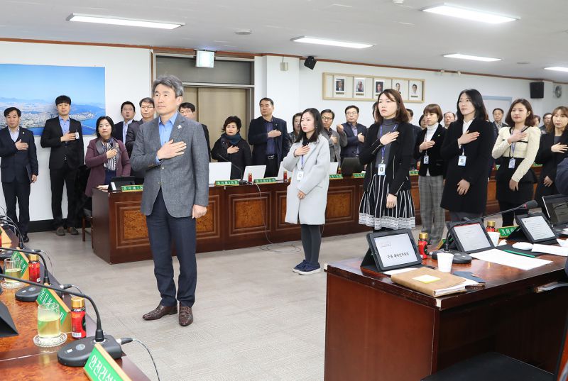 20180222-구동확대간부회의 우수공무원표창장 수여