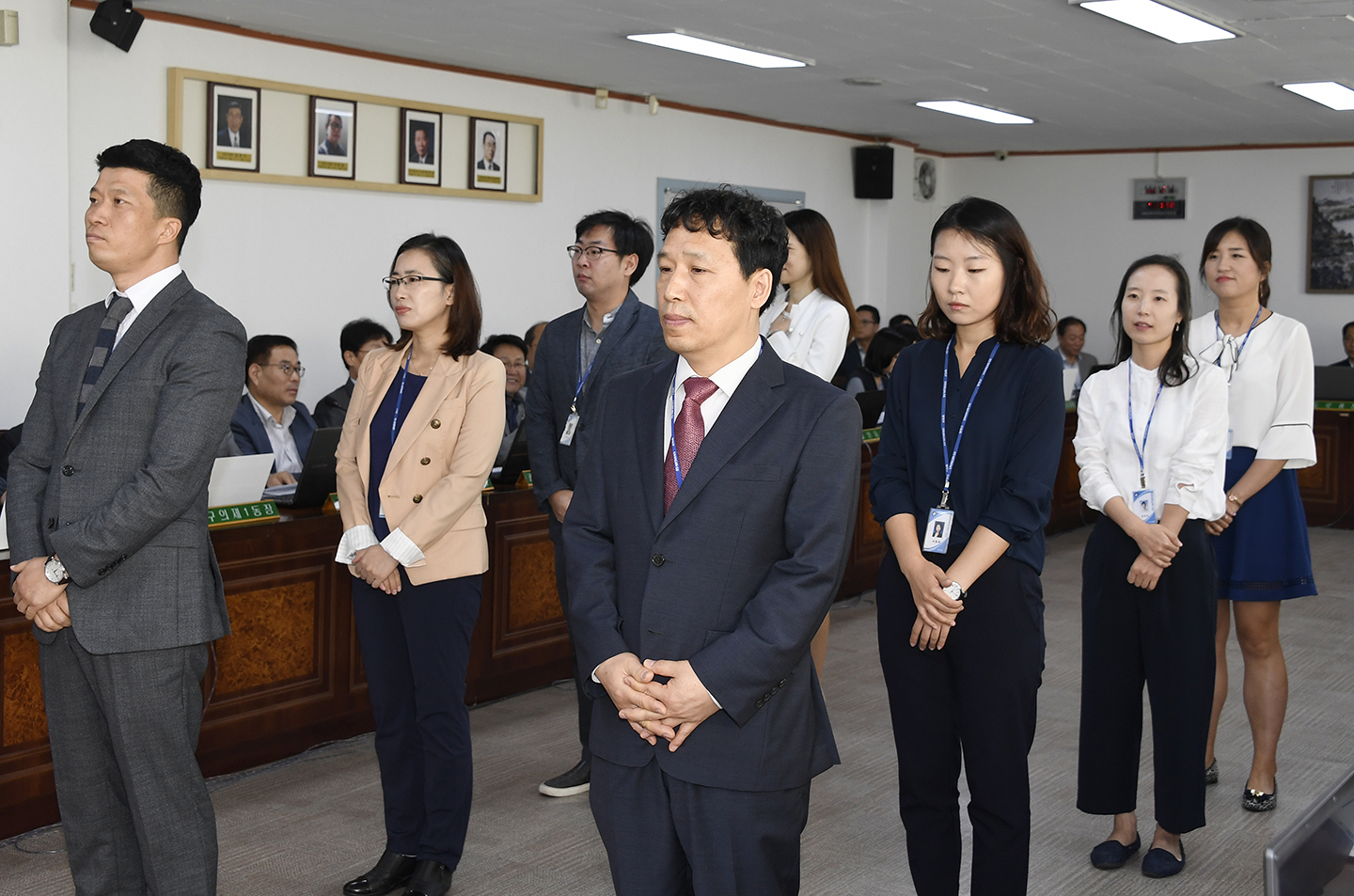 20170921-구 동 확대간부회의 우수공무원 표창 수여