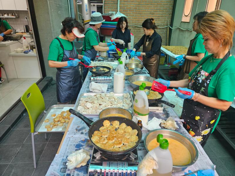 자양2동 새마을부녀회 추석맞이 사랑의 명절음식 나눔