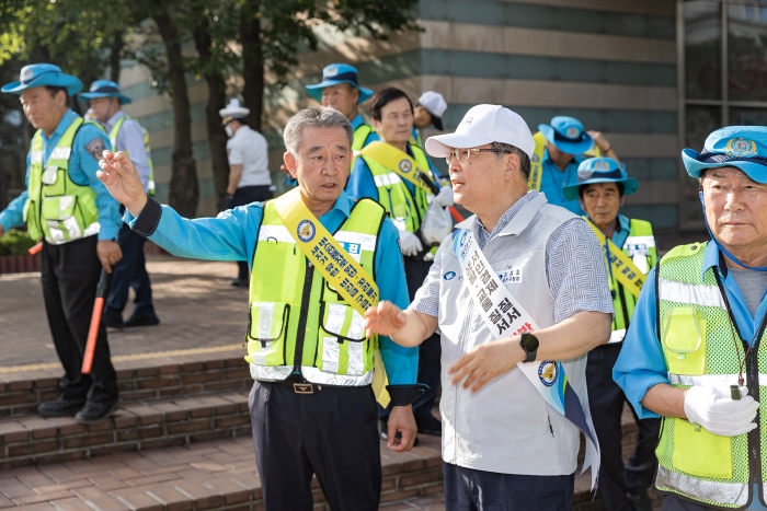 교통 기초질서 확립을 위한 - 민·관·경 합동 캠페인 실시