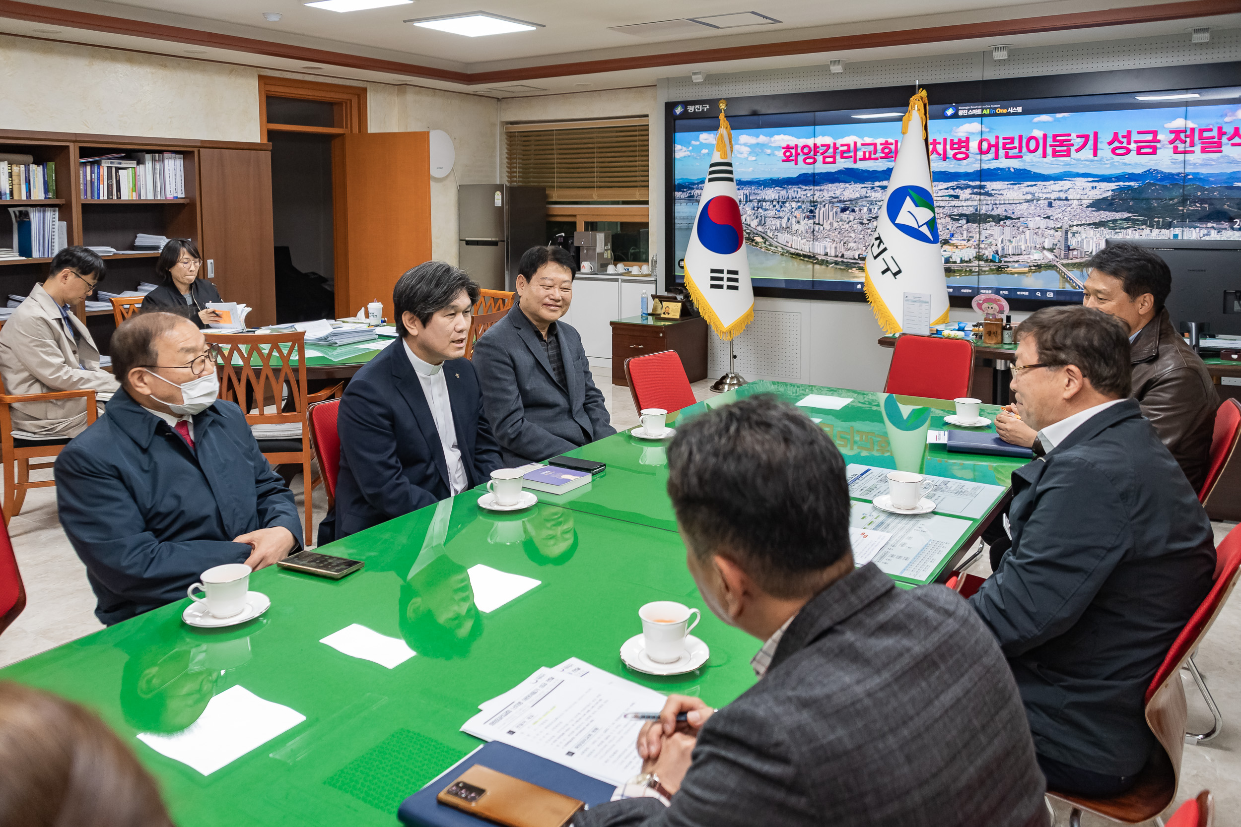 20241114-화양감리교회 난치병 어린이돕기 성금 전달식