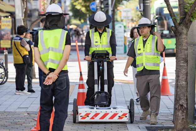 20250911-공동조사 용역(GPR)탐사 현장 시연