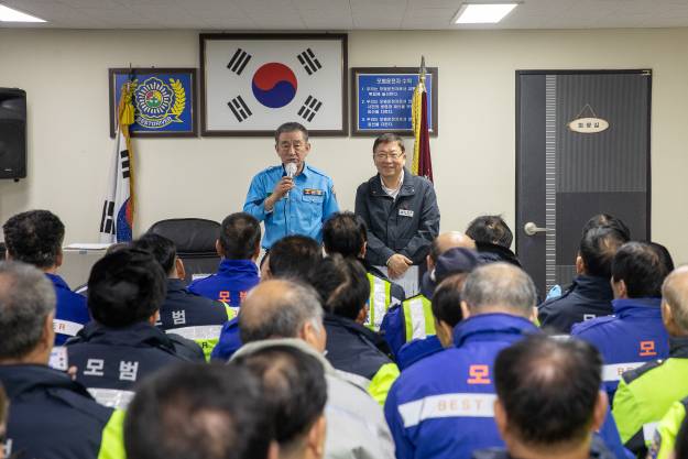 20251211-광진경찰서 모범운전자 검열점호