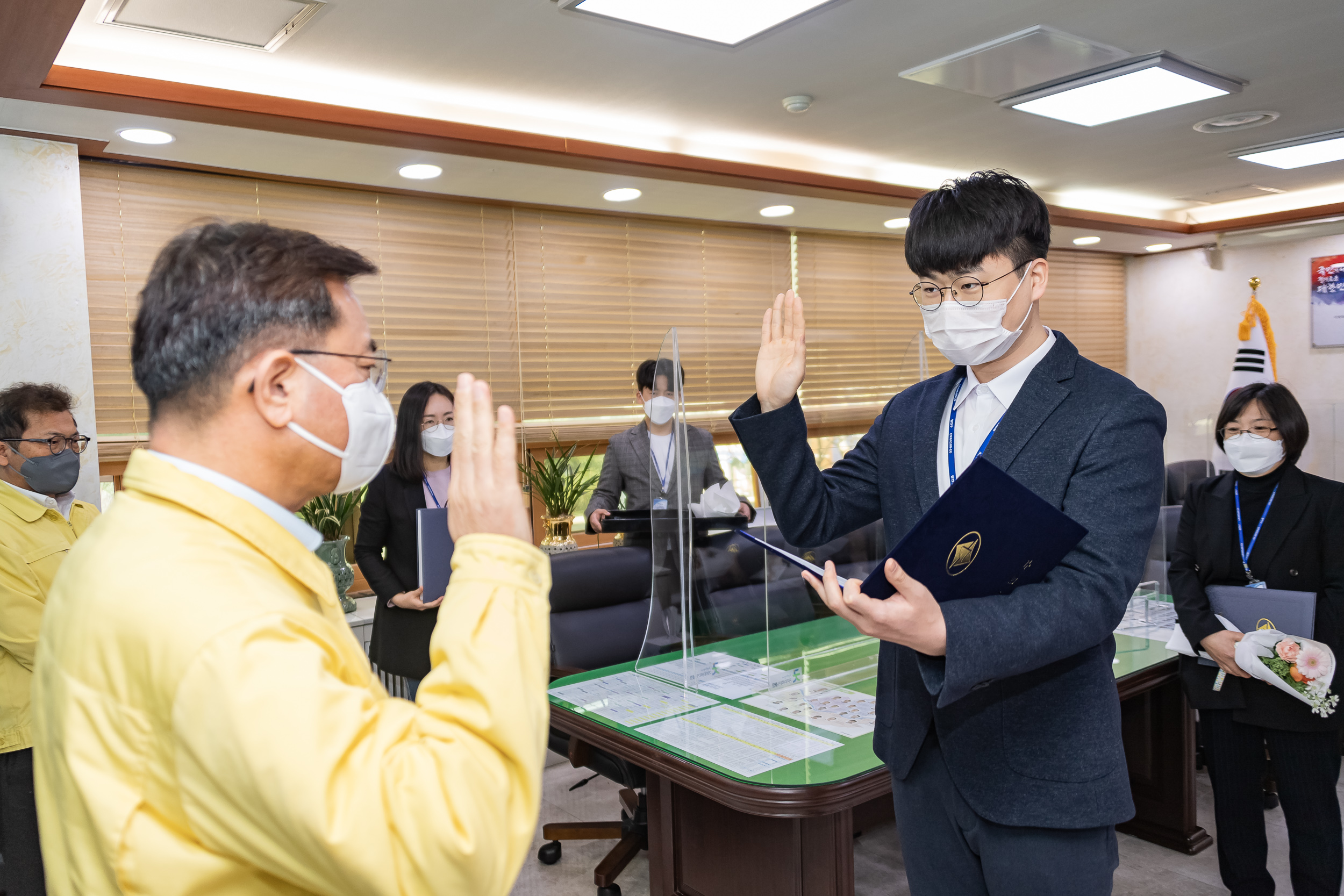 20220321-팀장보직 및 신규임용 임명장 수여식