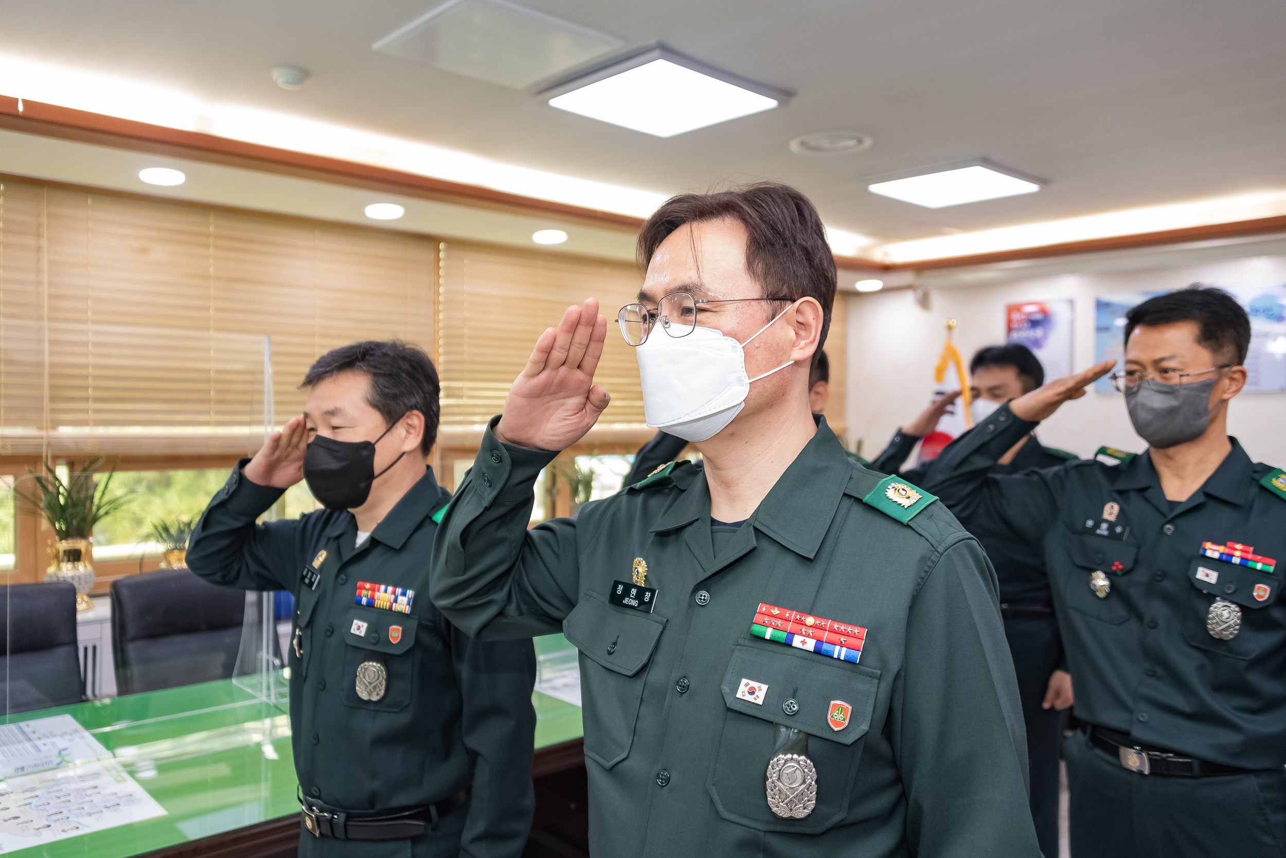 20220329-제54주년 예비군의 날(4.1) 기념 구청장 표창