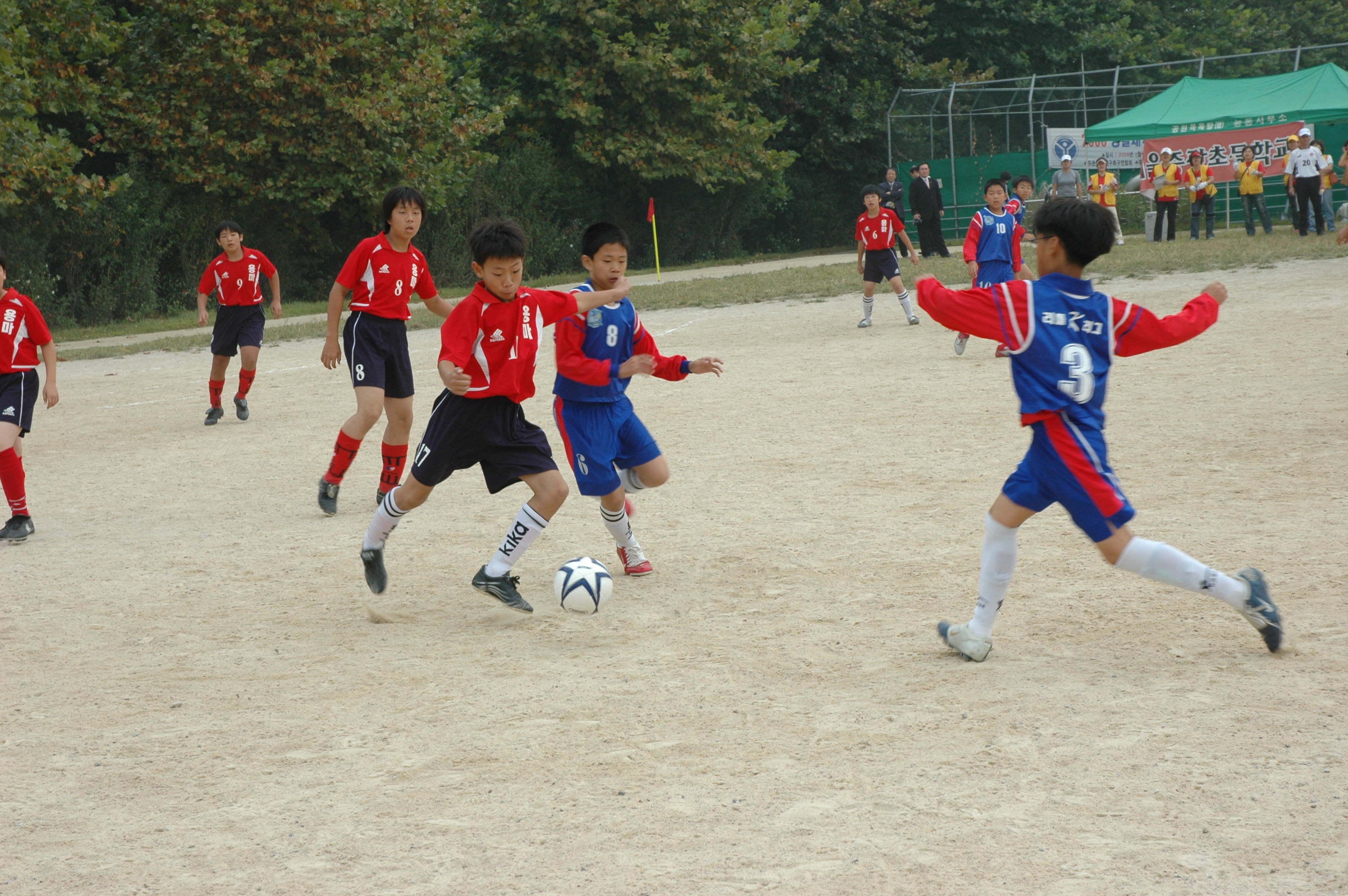 구청장배 초등학생 축구대회