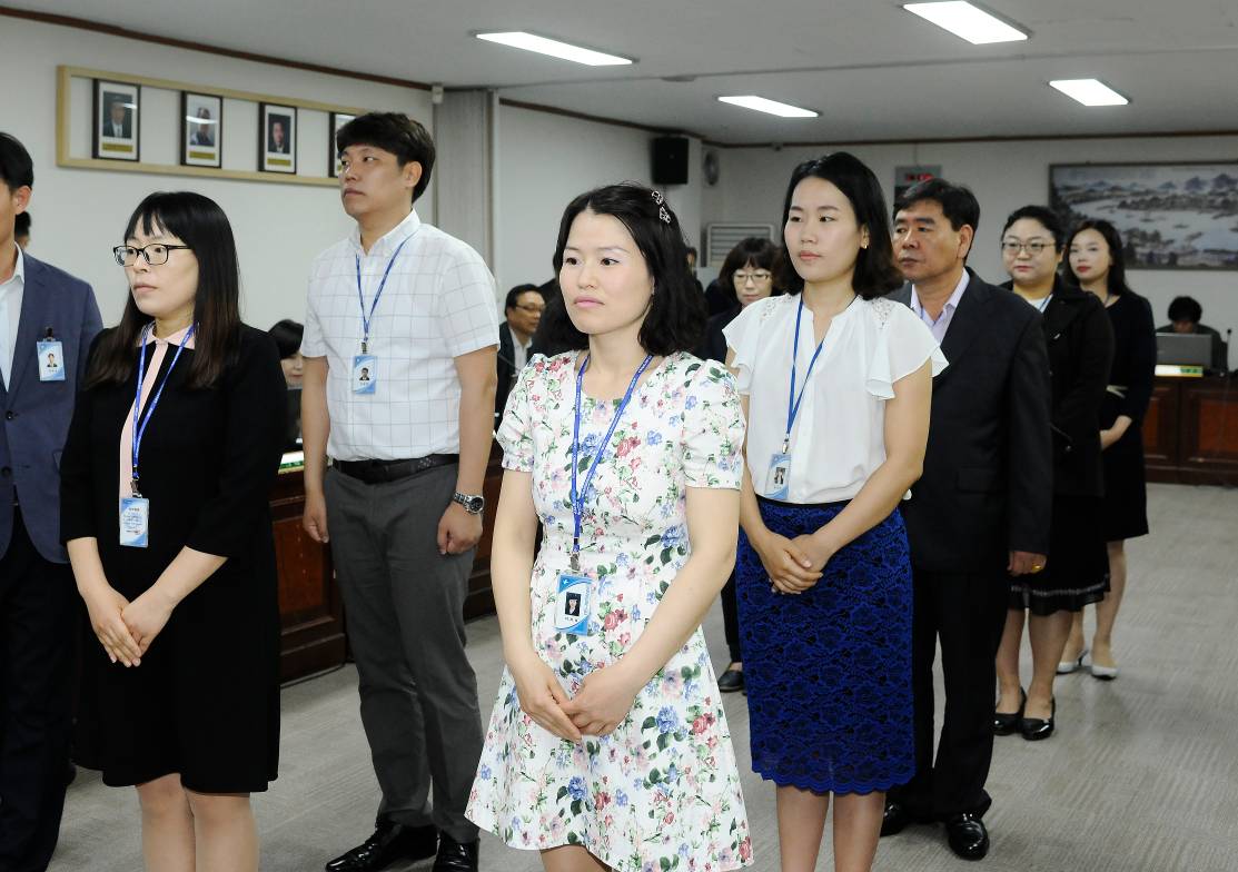 20160526-구동확대간부회의 우수공무원 표창장 수여