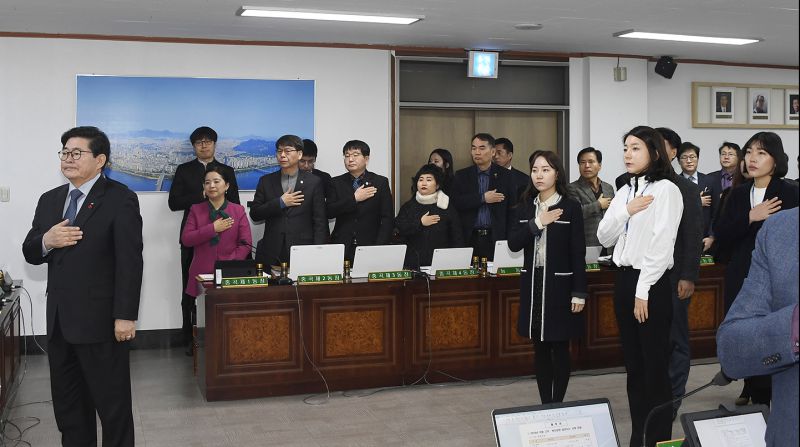 20180118-구 동 확대간부회의 우수공무원 표창