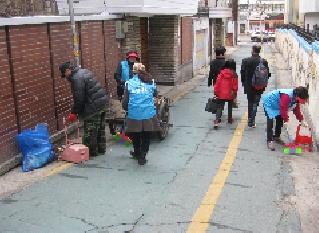 2013년 새봄맞이 대청소 참여 행사 