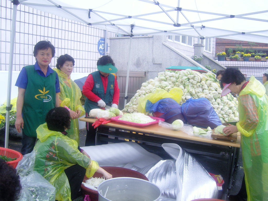 새마을부녀회 김치나누기(2011.5.30~31)