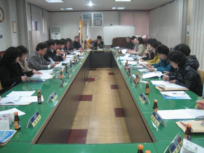 2009.11.25(수) 통장협의회 월례회의