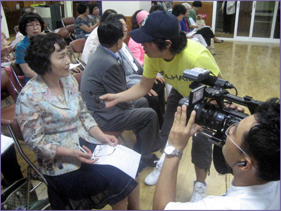 MBC에서 노래교실 촬영하다(09.09.03)