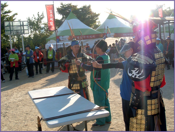 아차산 고구려축제(궁수선발대회, 08.10.11) 