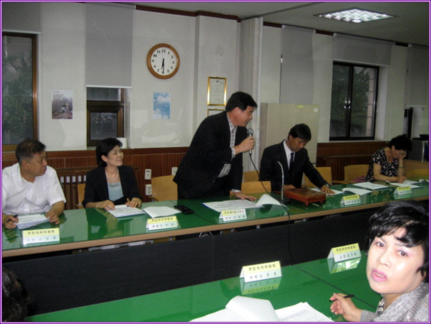구의3동 주민자치위원회 월례회의 (2008. 09. 17) 