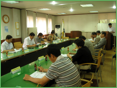 지역발전협의회 월례회의 (2008. 07. 10)