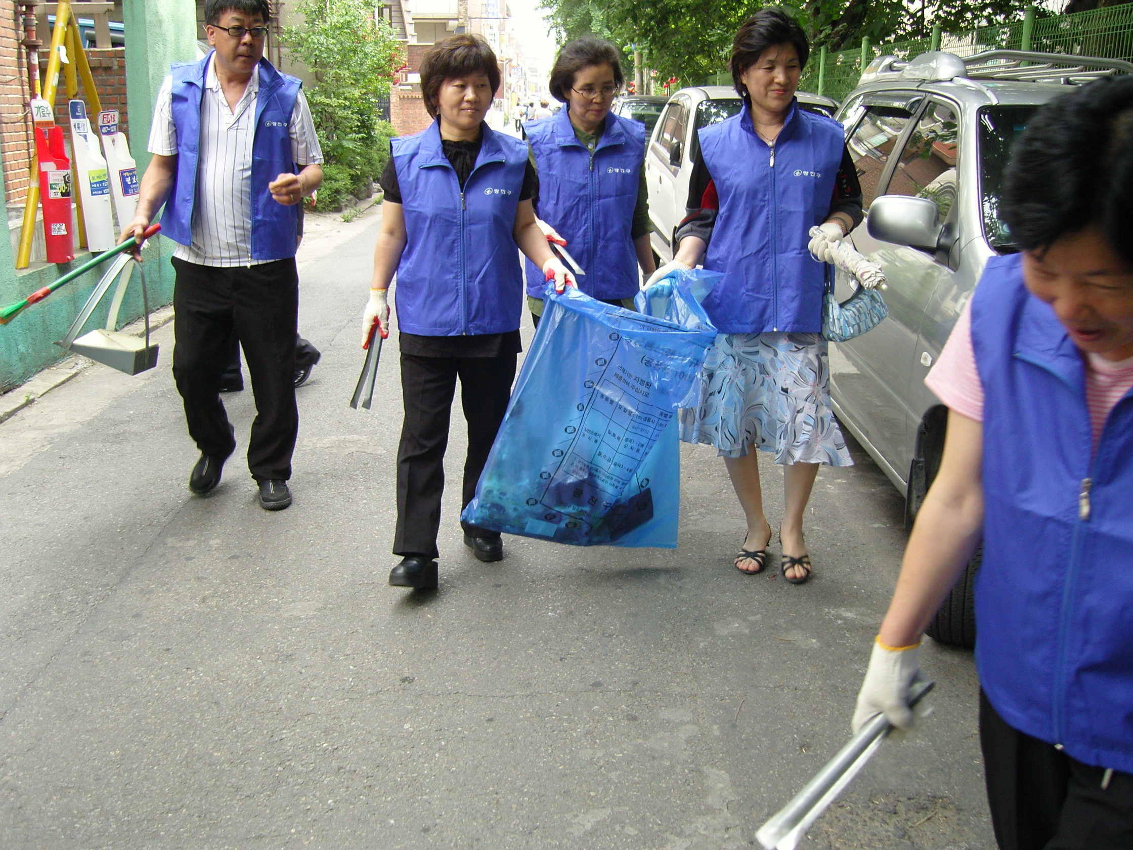 주민이 다함께 우리동네 청소하는 날 전경 19(2008. 5. 26) 