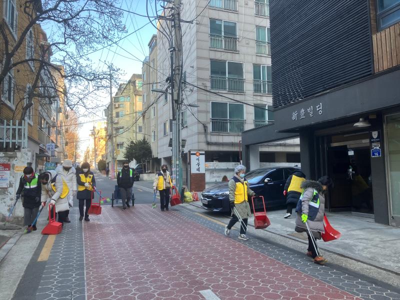 중곡1동 쟈율방재단 안전점검 및 환경정비(25년 2월)