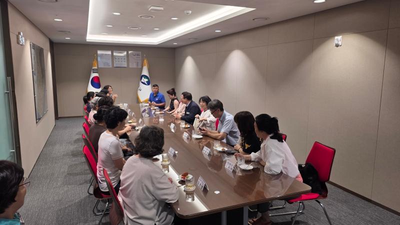 중곡1동 통장협의회 광진구청 견학