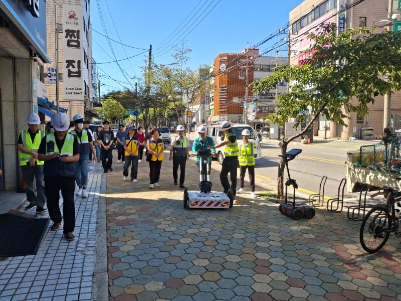 [자양1동] 광진구 공동조사용역GPR탐사 현장시연 참관